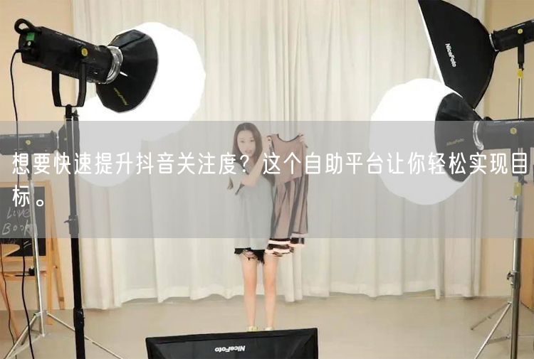 想要快速提升抖音关注度？这个自助平台让你轻松实现目标。