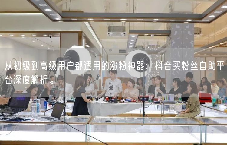 从初级到高级用户都适用的涨粉神器：抖音买粉丝自助平台深度解析。