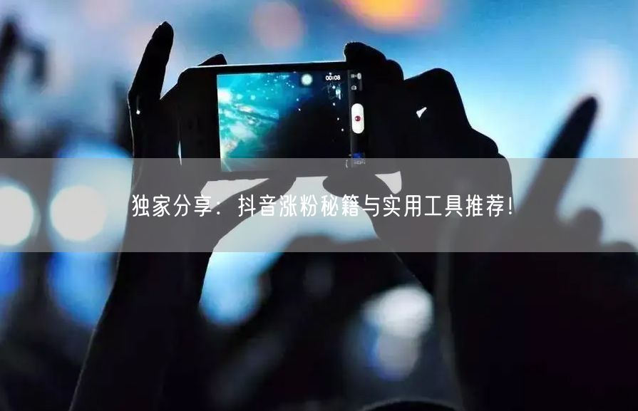独家分享：抖音涨粉秘籍与实用工具推荐！